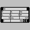 0014. TYPENSCHILD ALU 