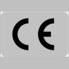 0018. TYPENSCHILD ALU CE - 50x75mm - 38/51, Kennzeichnung