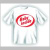0063. RS T-SHIRT "BABY INSIDE", Gr��e M