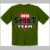 0049. RS T-SHIRT "NO SPORT TEAM", Gr��e M